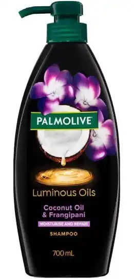 BIG W Palmolive luminous oils coconut oil & frangipani shampoo 700ml offer