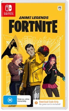 BIG W Nintendo switch fortnite anime legends offer