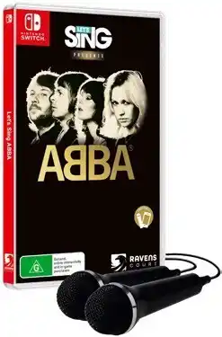BIG W Nintendo switch lets sing abba 2 mic pack offer