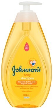 BIG W Johnson's baby shampoo 800ml offer