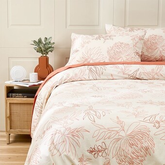 BIG W Tontine australian natives quilt cover set clay offer