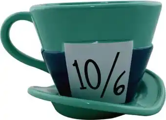 BIG W Alice in wonderland tea cup and saucer offer