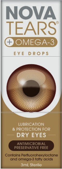Pharmacist Advice Novatears +omega-3 eye drops 3ml offer