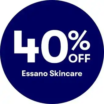BIG W 40% off essano skincare offer