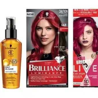 BIG W 40% off selected schwarzkopf extra care & live offer