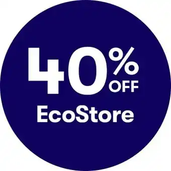 BIG W 40% off selected ecostore offer