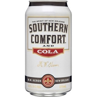 Dan Murphy's Southern comfort & cola cans 10 pack 375ml offer