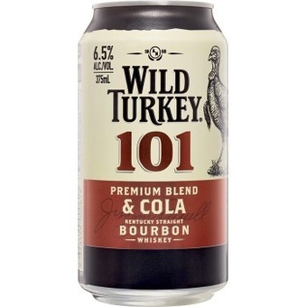 Dan Murphy's Wild turkey 101 bourbon & cola cans 10 pack 375ml offer