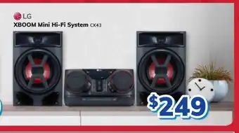 Bi-Rite Lg xboom mini hi-fi system ck43 offer