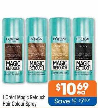 Good Price Pharmacy L'oréal magic retouch hair colour spray offer