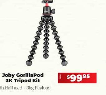 Joby gorillapod 3k tripod kit