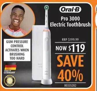 Shaver Shop Oral-b pro 3000 electric toothbrush offer