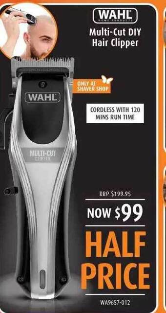 Shaver Shop Wahl multi-cut diy hair clipper offer