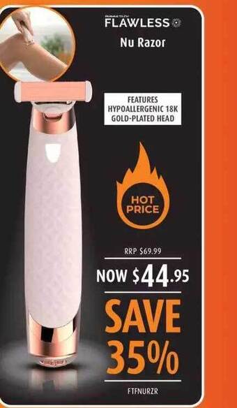 Shaver Shop Flawless nu razor offer