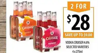 Supabarn Vodka cruiser 4.6% offer