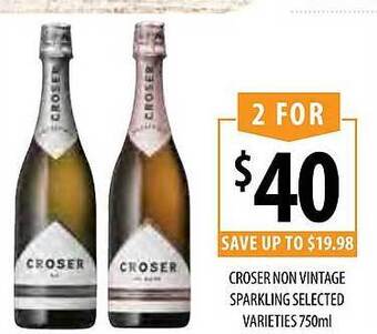 Supabarn Croser non vintage sparkling offer