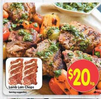 Lamb loin chops