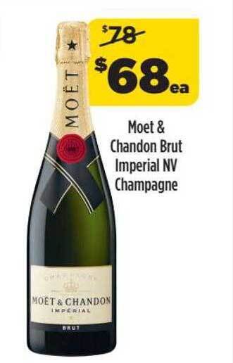 Liquorland Moet & chandon brut imperial nv champagne offer