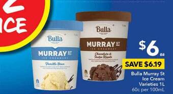 Ritchies Bulla murray st ice cream offer