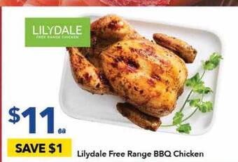 Ritchies Lilydale free range bbq chicken offer