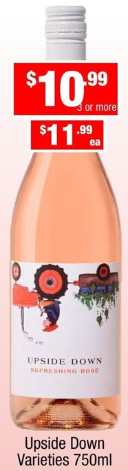 Liquor Stax Upside Down Varieties 750ml offer