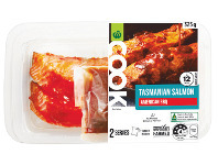 Woolworths Woolworths Cook Asian Style, Lemon & Herb or American BBQ Salmon Portions 315-325g offer