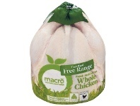 Woolworths Macro Free Range Australian Fresh Whole Plain Chicken – From the Meat Dept offer