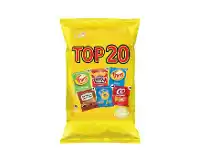 Woolworths Top 20 Variety Multipack Chips 375g Pk 20 offer