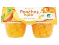 Woolworths Woolworths Fruit in Juice 4 x 125g offer