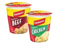 Woolworths Fantastic Noodles Cup or Bowl 70-85g offer