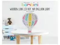 Woolworths Mirabella Bambini Wooden Night Light offer