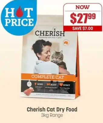 Pets Domain Cherish Cat Dry Food 3kg offer