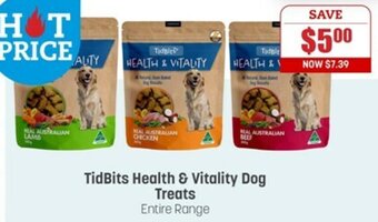 TidBits Health & Vitality Dog Treats