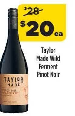 Liquorland Taylor made wild ferment pinot noir offer