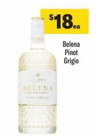 Liquorland Belena pinot grigio offer