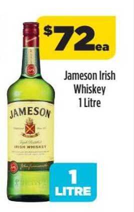 Liquorland Jameson irish whiskey 1 litre offer