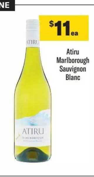 Liquorland Atiru marlborough sauvignon blanc offer