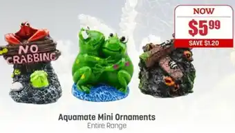 Aquamate Mini Ornaments