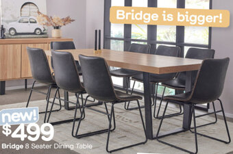 Bridge 8 Seater Dining Table