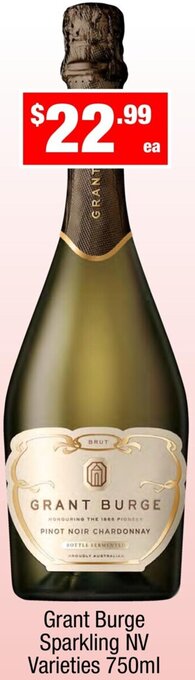 Liquor Stax Grant Burge Sparkling NV Varieties 750ml offer