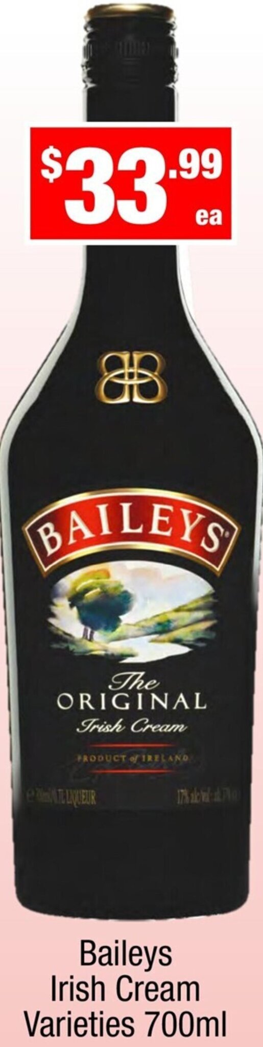 Baileys Irish Cream Varieties 700ml offer at Liquor Stax