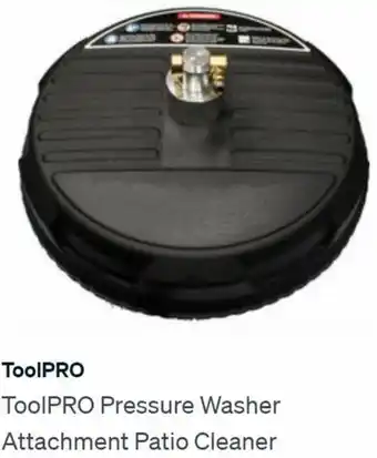 SuperCheap Auto ToolPRO-X Pressure Washer Attachment Patio Cleaner offer