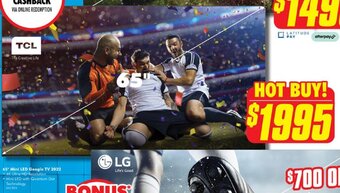 The Good Guys 65" Mini LED Google TV 2022 offer