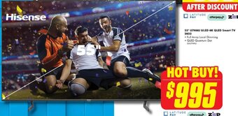 The Good Guys 55" U7HAU ULED 4K QLED Smart TV 2022 offer