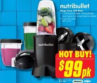 The Good Guys Nutribullet Mega Pack 900 Watt offer