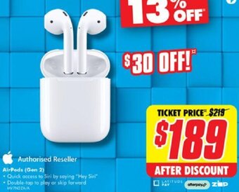 The Good Guys AirPods (Gen 2) offer
