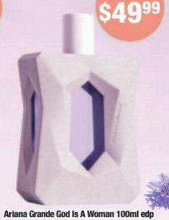 Chemist Warehouse Ariana Grande God Is A Woman 100ml Edp offer