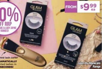 Chemist Warehouse Glam By Manicare Range offer
