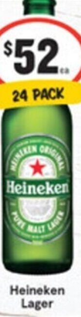 IGA Liquor Heineken Lager offer