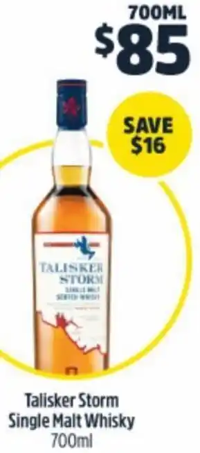 Talisker Storm Single Malt Whisky 700ml